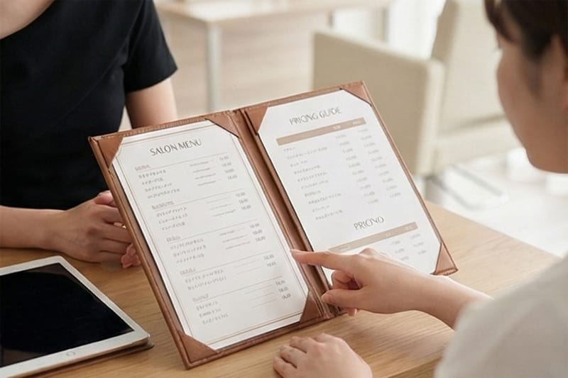 実際のサロンをベースに学べる